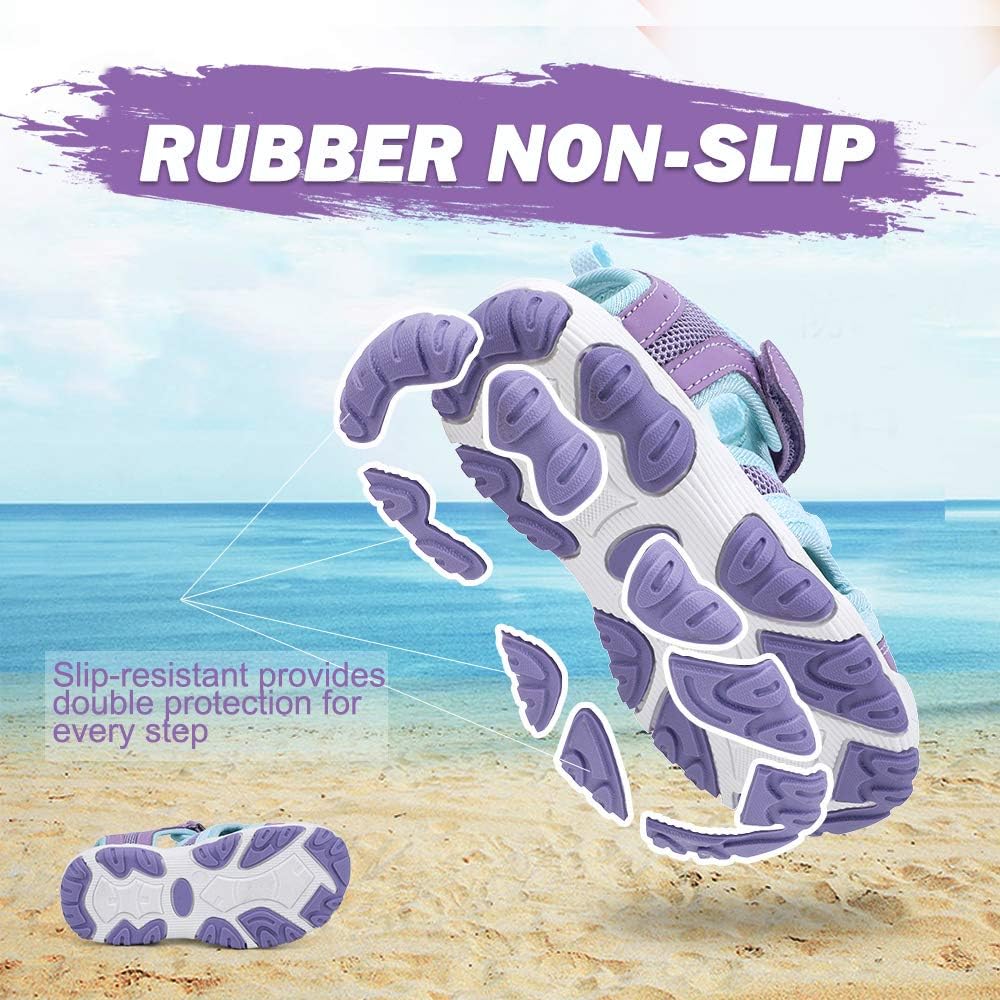  | nerteo Kids Boys Girls Sandals Toddler Water Shoes | Sandals