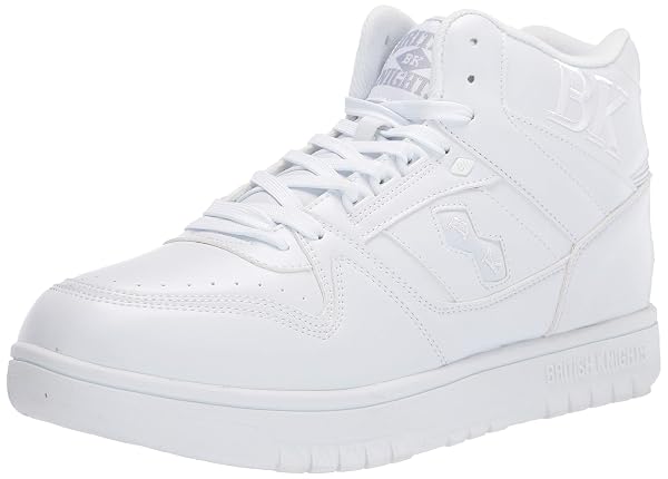 BRITISH KNIGHTS MENS KINGS SL MID-TOP CLASSIC BASKETBALL...