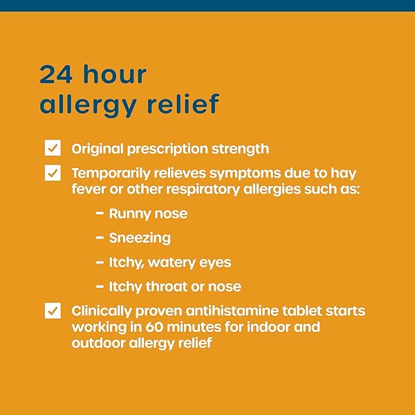 HEALTHCAREAISLE ALLERGY RELIEF – LEVOCETIRIZINE DIHYDROCHLORIDE TABLETS USP, 5 MG, 160 TABLETS, ORIGINAL PRESCRIPTION STRENGTH ALLERGY MEDICATION, 24-HOUR RELIEF, 80 COUNT (PACK OF 2)