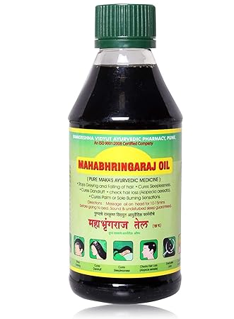 Ramakrishna Vidyut Ayurved Pharmacy Maka Mahabhringaraj Oil (300 ml)