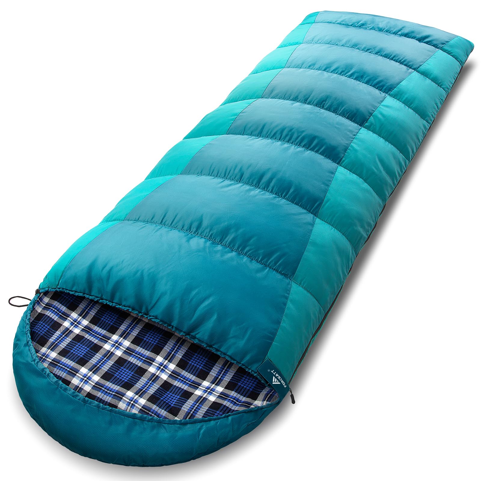 Forceatt Sleeping Bag for Camping in 3-4 Season （-10℃ to 18℃.）丨 Lightweight，Waterproof and Warm for Adults丨 Backpacking,Camping, Hiking and Traveling
