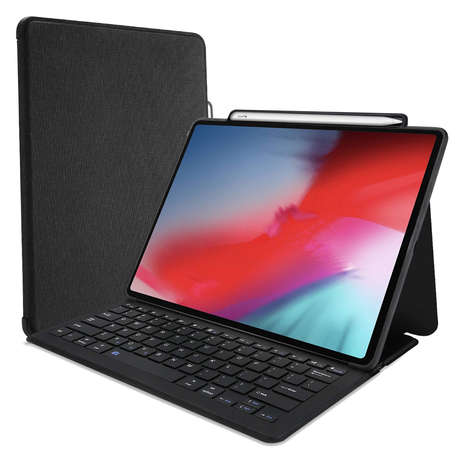 ProCase Keyboard Case for iPad Pro 11 2018 Lightweight Folio Protective