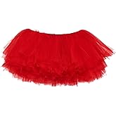 My Lello Little Girls 10-Layer Short Ballet Tulle Tutu Skirt (4 mo. - 3T)