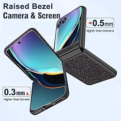 NINKI Flip Case for Motorola Razr 2024 Case with