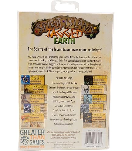 Amazon.com: Mayday Games Spirit Island -Premium Compatible Card Sleeve  Bundle : Toys & Games