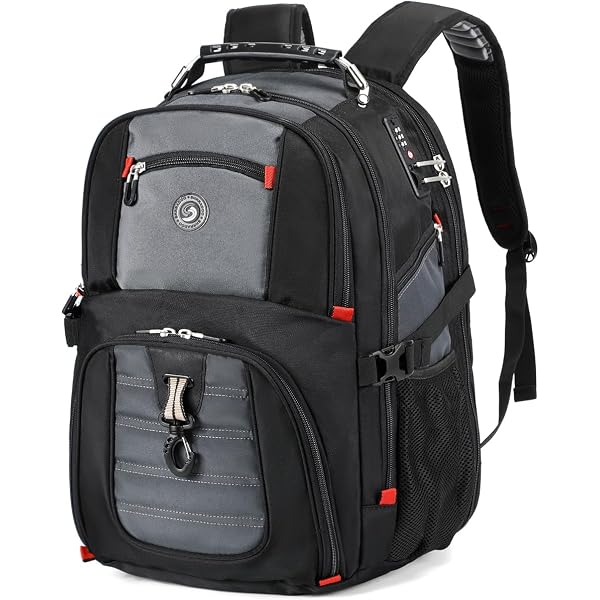 Amazon.com: SHRRADOO Extra Large 50L Travel Laptop Backpack with combination lock, College Backpack Airline Approved Business Work Bag Fit 17 Inch Laptops for Men Women,Black : Electronics Amazon.com: SHRRADOO Extra Large 50L Travel Laptop Backpack with combination lock, College Backpack Airline Approved Business Work Bag Fit 17 Inch Laptops for Men Women,Black : Electronics