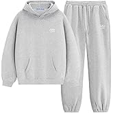 Aelfric Eden Womens 2 Piece Outfits Fleece Sweatsuit Lounge Sets Track Suits Sweat Matching Jogger Pants 2025 Fall