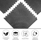 PROIRON Gym Floor Mats 2cm Interlocking Foam Tiles 60x60cm Set 6 view 4