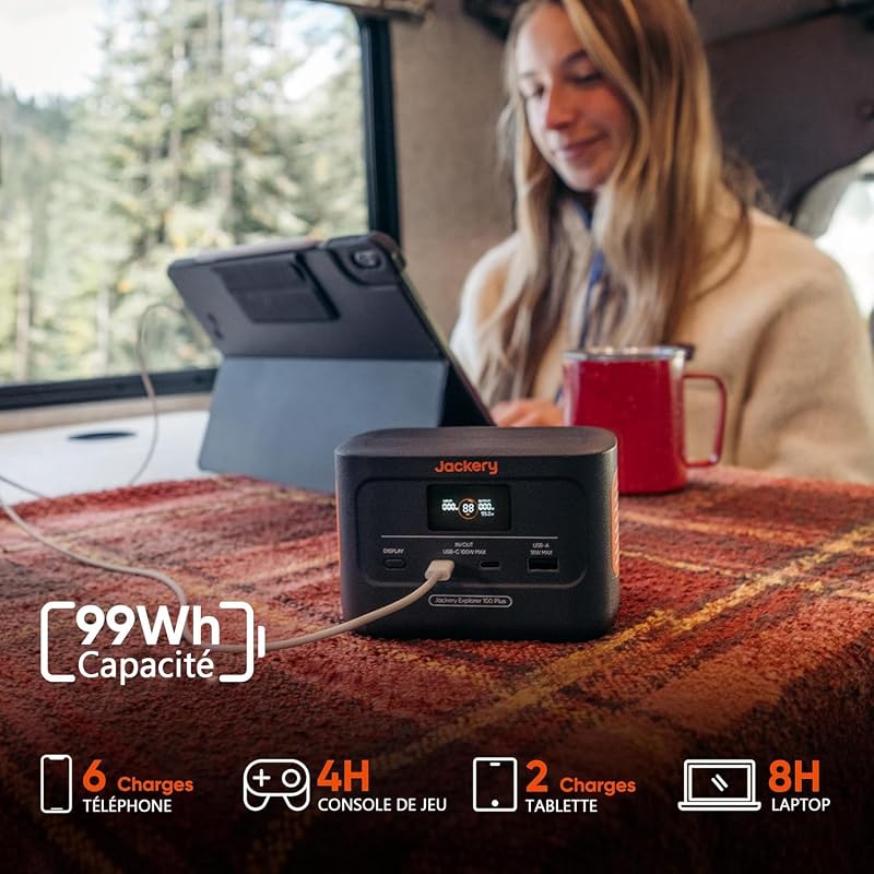 Explorer 100 Plus 99Wh/31000mAh Générateur Électrique Portable