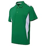 Corna Men's Big and Tall Polo Shirts Moisture