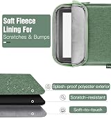 TiMOVO 6-7 Inch Kindle Sleeve Case Bodhi Green Premium Material view 4