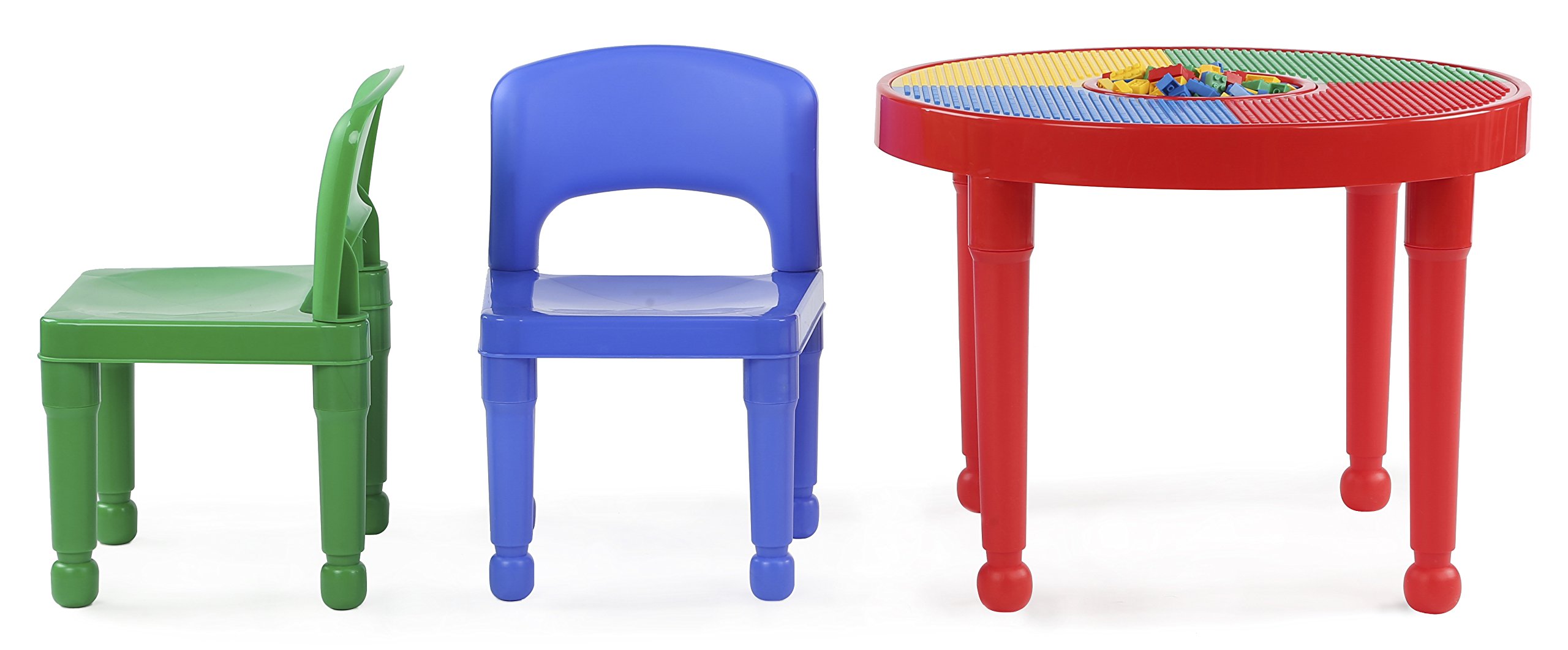 Tot Tutors Kids 2 In 1 Plastic Building Blocks Compatible
