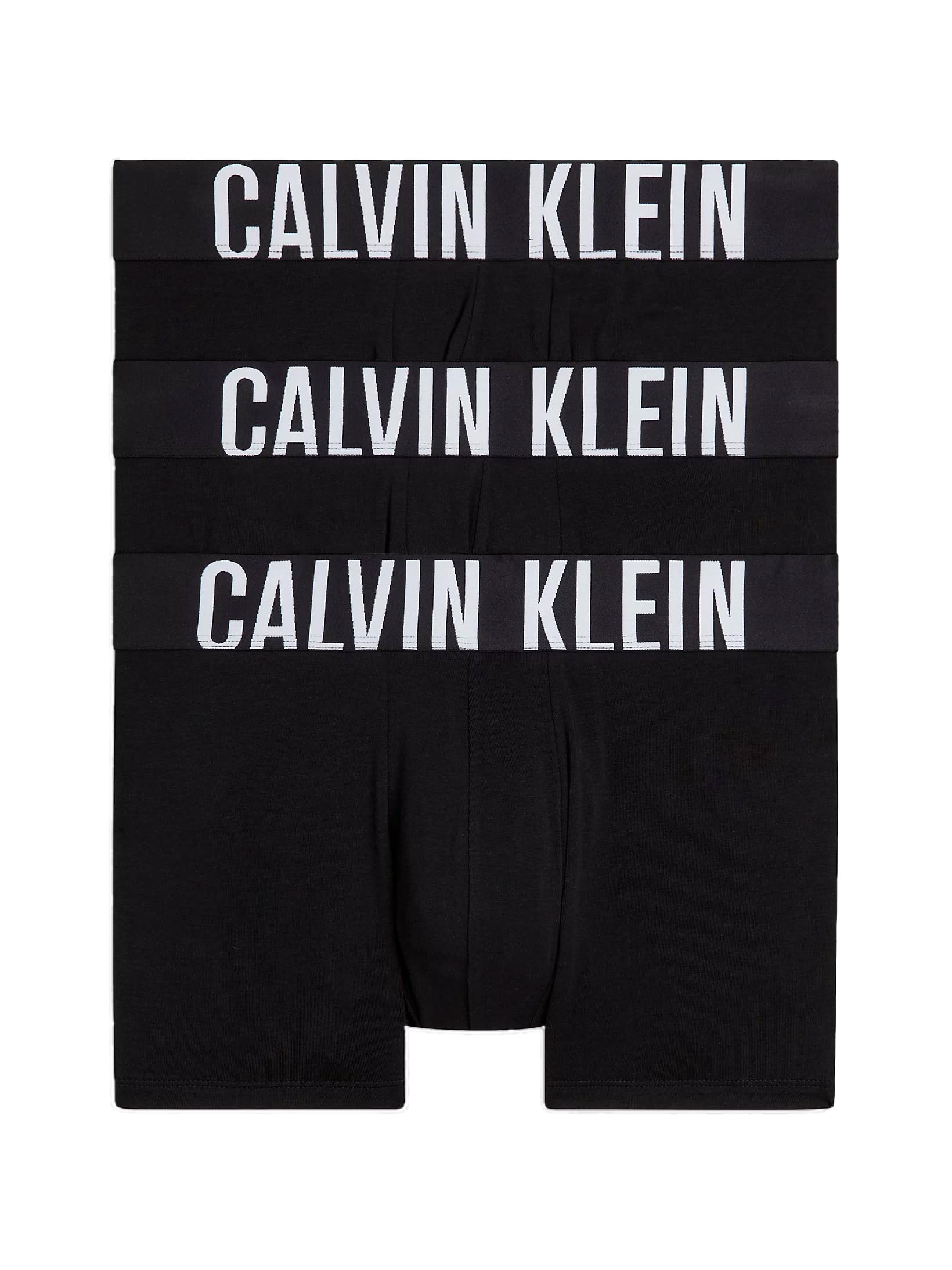 Calvin Klein Mens Trunk (Pack of 3), Black, Small