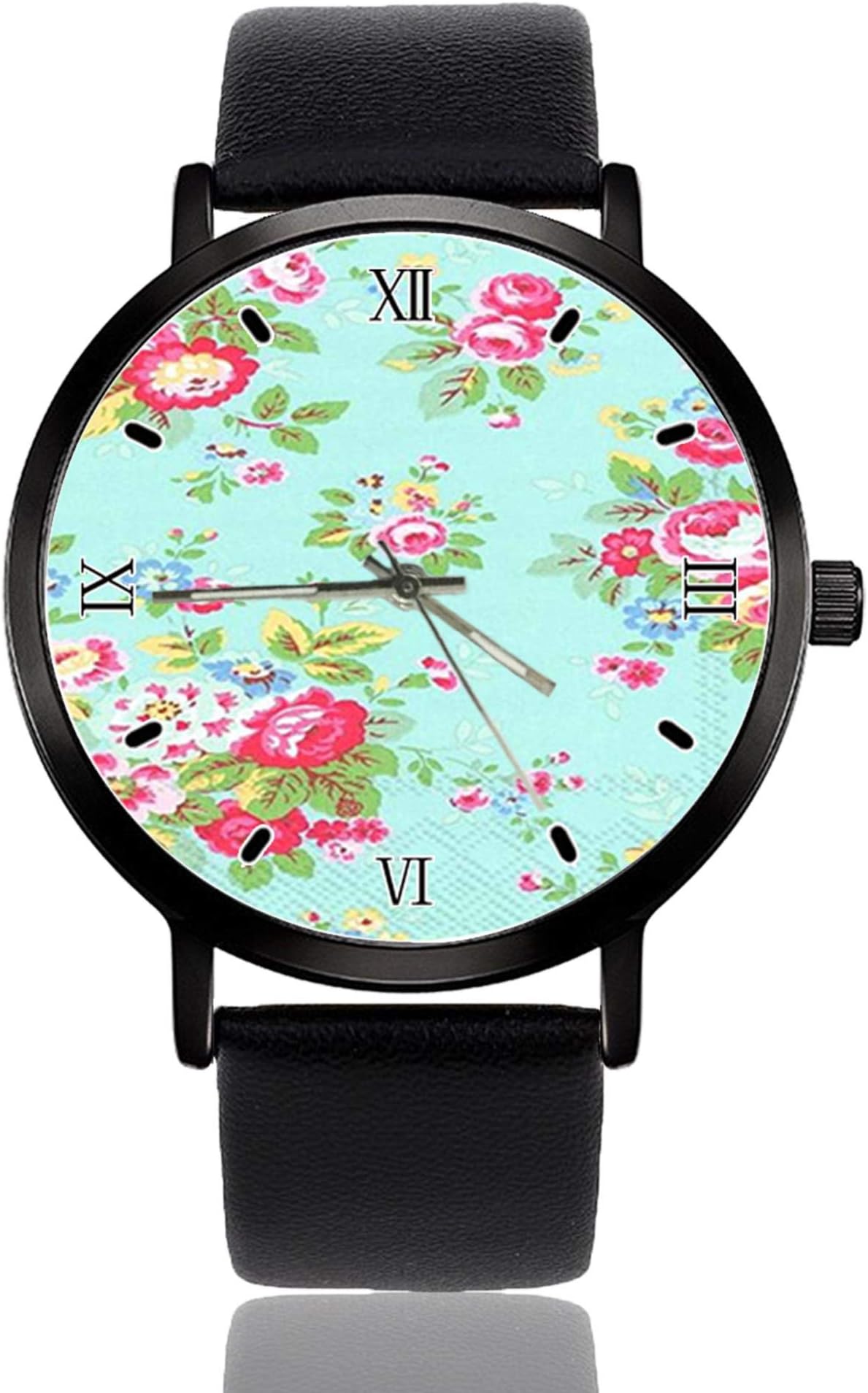 Cath Kidston Trailing Wrist Watch Custom Design Analog Quartz Wathes Black Dial Classic Leather Band Women's Men's Watch