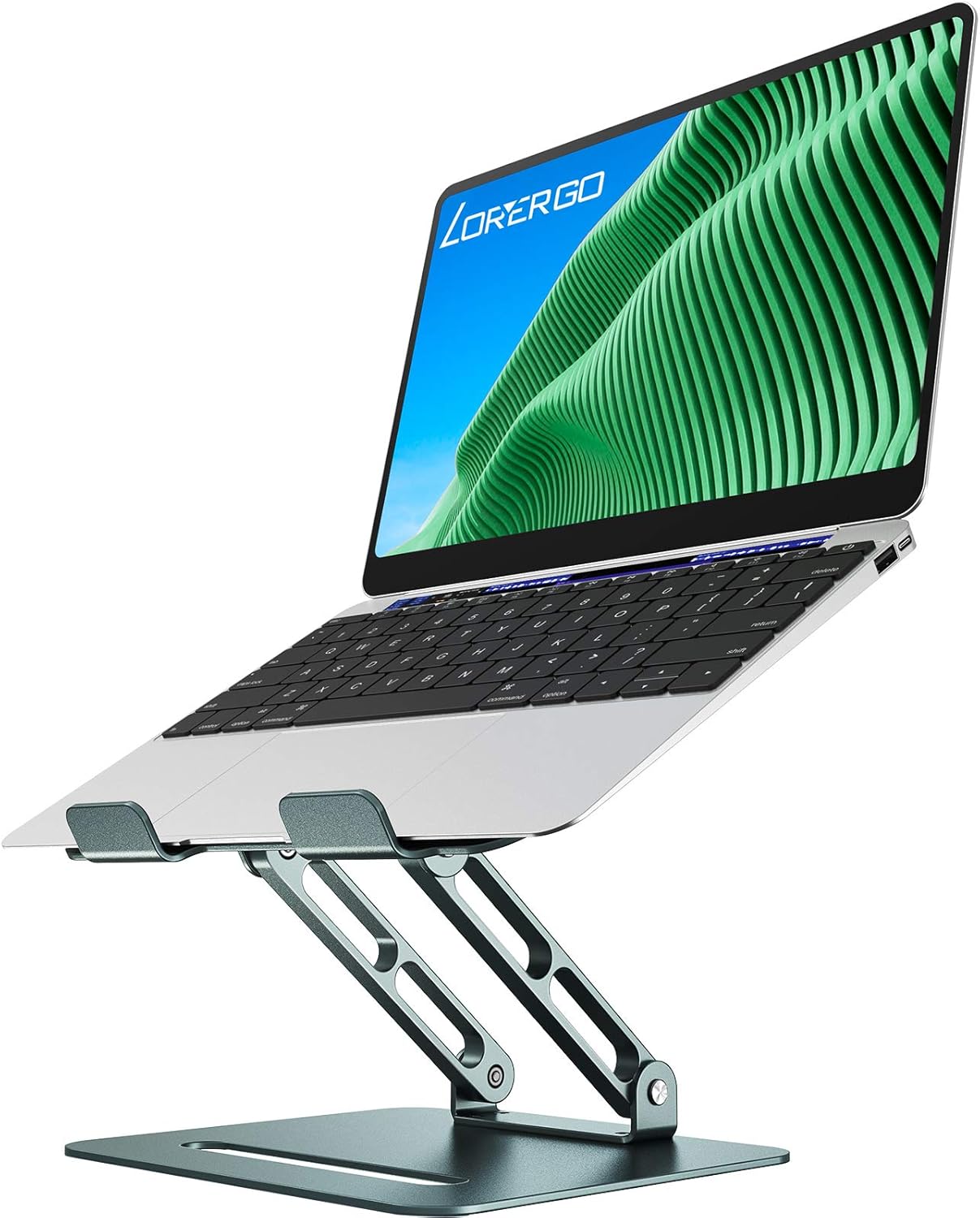 LORYERGO Laptop Stand for 10″17″ Laptop with Ergonomic MultiHeight