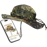 Sun Hat Breathable Boonie Hats for Men Women Fishing Safari Bucket Hat Cap Hunting Outdoor Hiking Camping