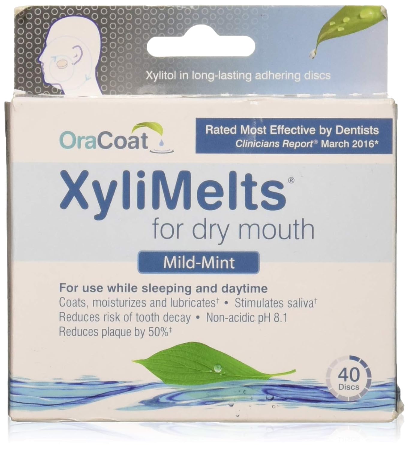Oracoat XyliMelts Dry Mouth Regular 40 Count (4Pack) Amazon