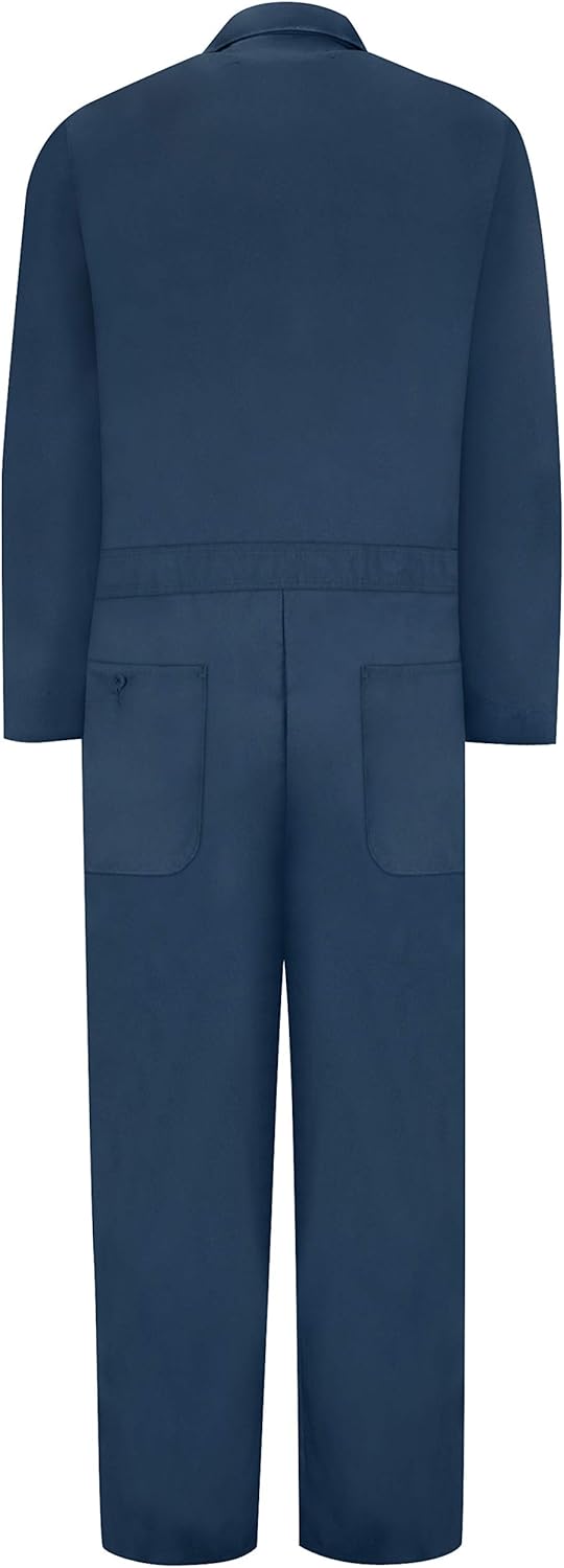 Red Kap Men's Navy Speedsuit: Clothing