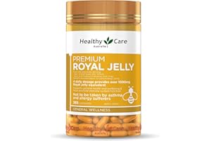 Healthy Care Royal Jelly 1000 365 Capsules Supplements Made in Australia