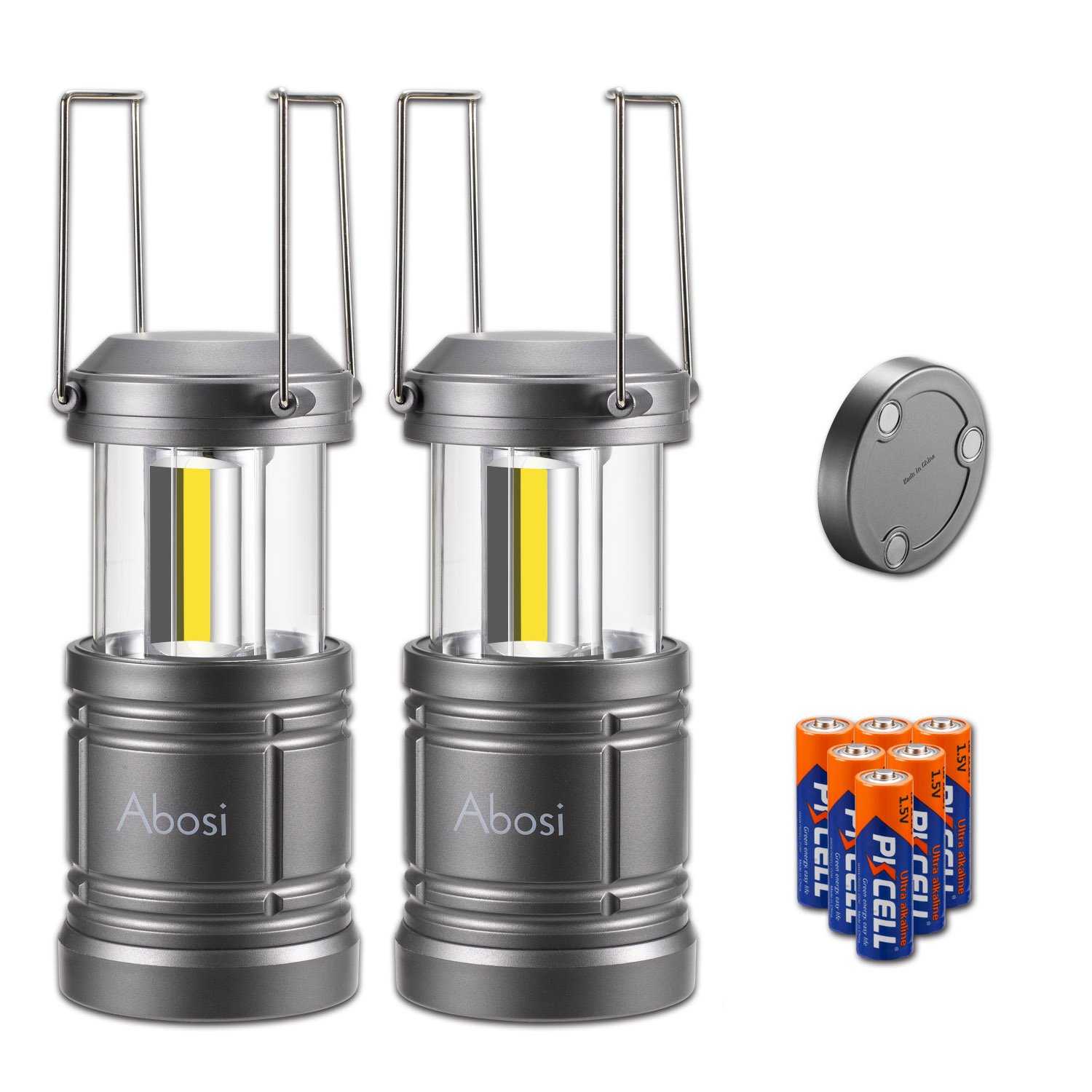 Camping Lantern 2 Pack Abosi Portable Outdoor LED Tactical Lanterns