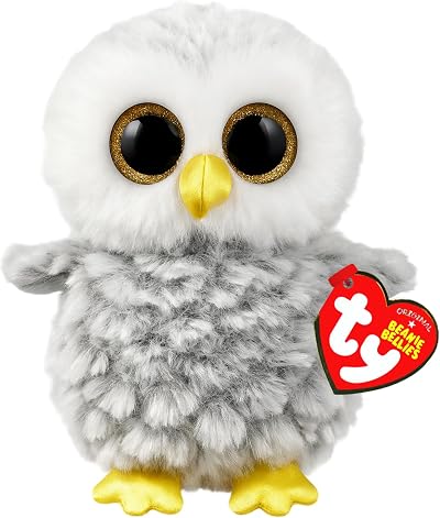 TY Owlette Beanie Boo Owl 15cm Plush Toy Kid Collectible Soft Stuffed Animal