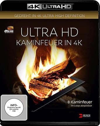 Kaminfeuer (4K Ultra HD)