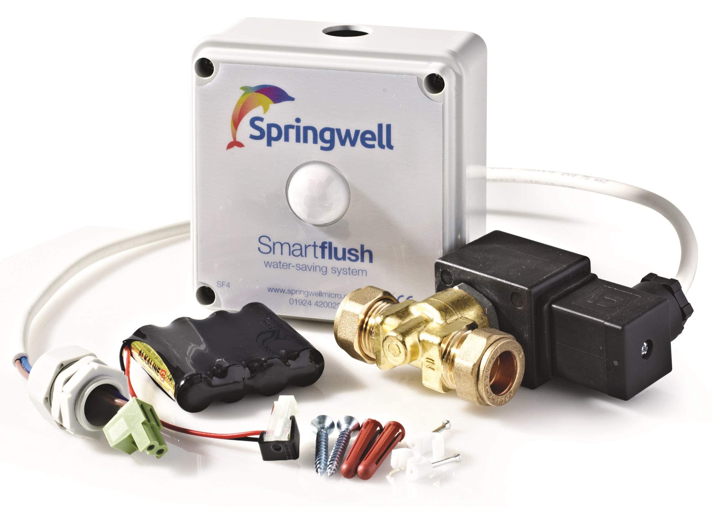 Springwell Smartflush - Urinal Flush Control - 6V Battery Powered
