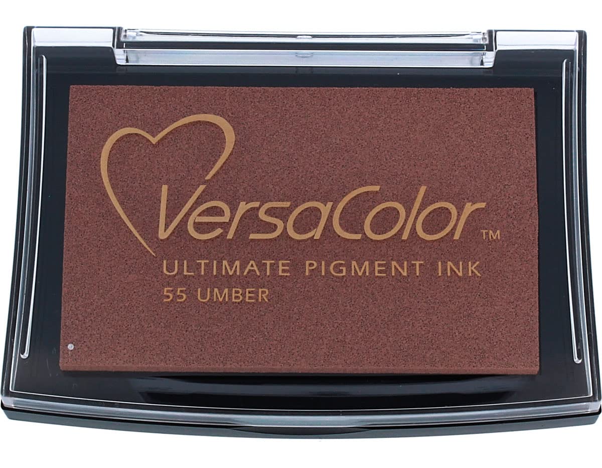 Tsukineko VC055 Versacolor Pigment Ink Pad - Umber — image 1