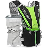 Hydration Pack Backpack, IX INOXTO Running Hydration Vest with 1.5L ( 50 oz) Water Bladder for Men Women, Lightweight Water Backpack for Hiking Cycling Climbing Camping