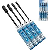 Ismosm 4Pcs Nut Driver Set RC Tool Set Hex Nut Driver for RC Vehicle RC Helicopters FPV Drones Cameras Appliances Repair 4mm 5.5mm 8mm 7mm Nut Driver (blue)