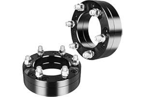 YIZBAP 2 inch 5x5.5 to 6x5.5 Wheel Adapters for Ram 1500 Vehicle, 5x139.7mm to 6x139.7mm Wheel Adapter Hub Bore 108mm with 14x1.5 Studs