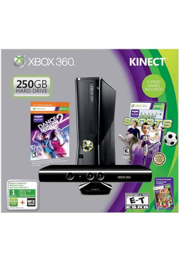 ☆Xbox 360 Kinectフルセット☆ Amazon.com: Xbox 360 4GB with Kinect Nike+ Bundle : Video Games
