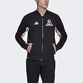 adidas VRCT Jacket-Men's Casual 4XL Black/Black/Real Gold