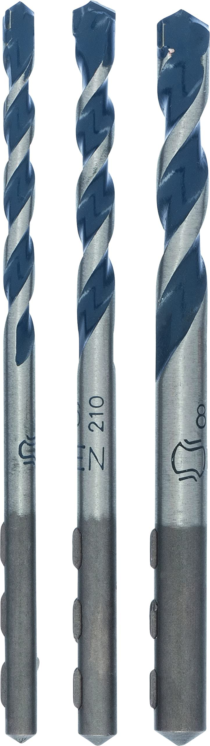 Bosch Professional 3 pcs. CYL-5 Concrete Drill Bit Set (for Concrete, Ø 5-8 mm, Robust Line, Accessories for Impact Drills) — image 1