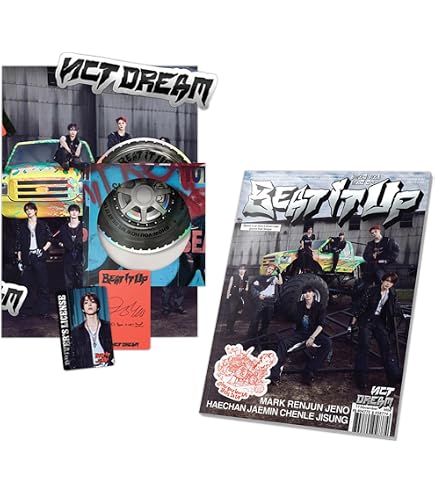 Amazon.com: NCT DREAM Beat It Up 6th Mini Album (Digipack MARK Ver