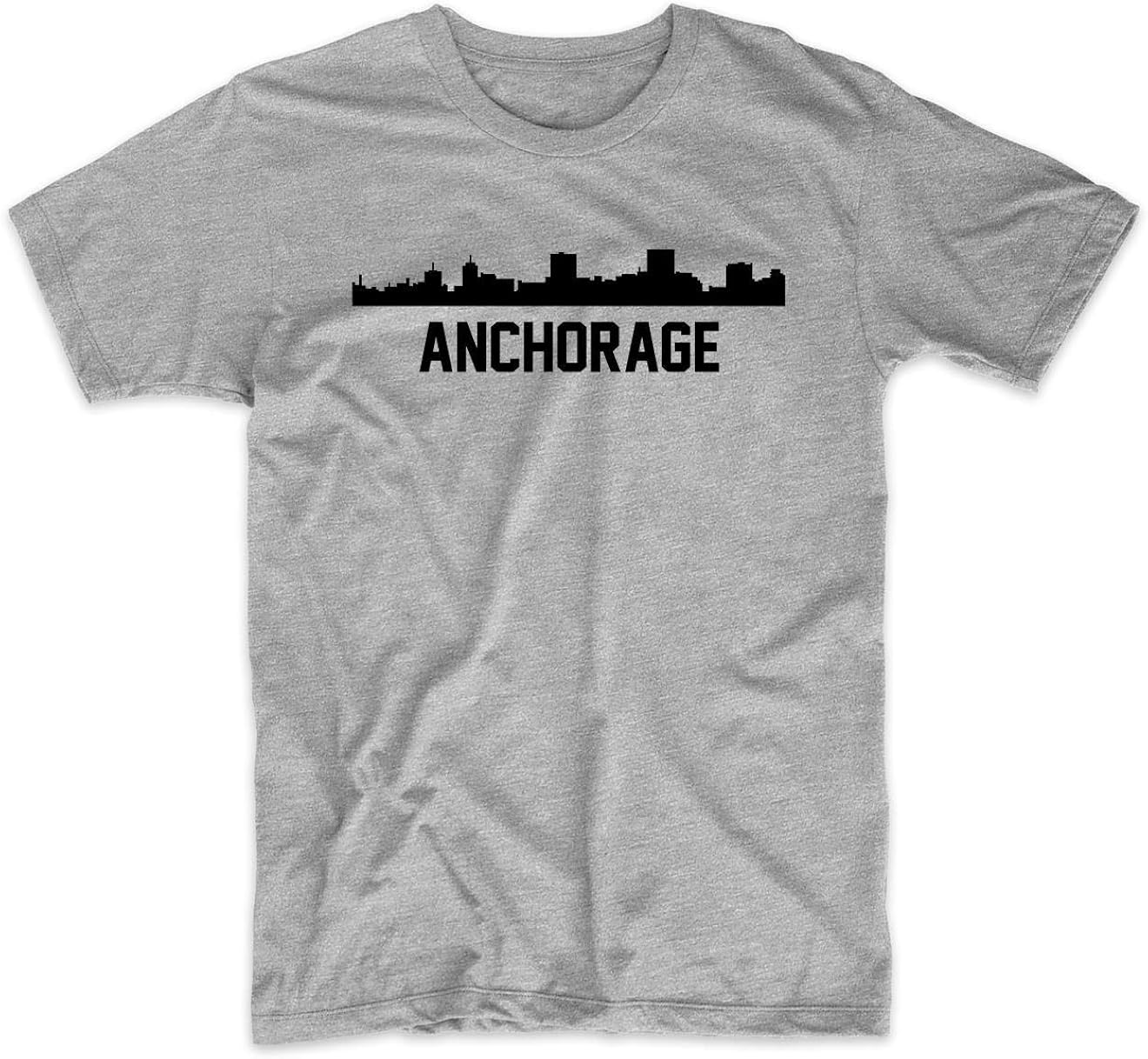 Really Awesome Shirts Anchorage Alaska Skyline Cityscape T