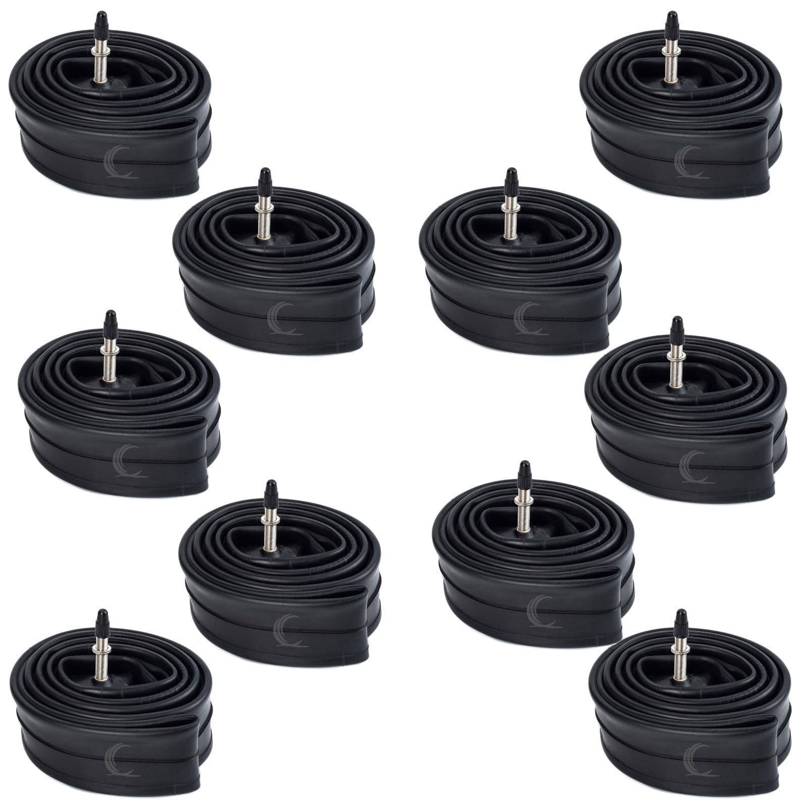 Contrast 700 x 18-25c Road Bike Inner Tubes - Presta Valve (Pack of 10)