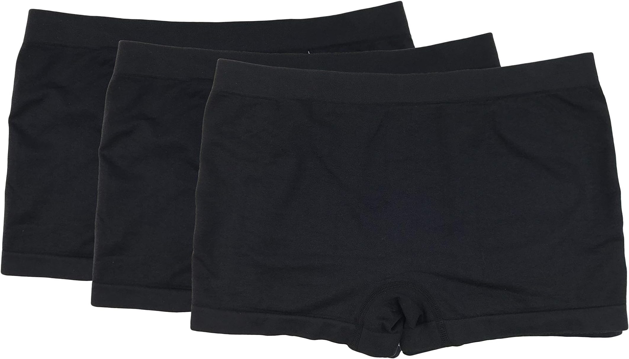 WackySassy Stretchy Sassy Boyshorts Panties for Women in Multi-Packs