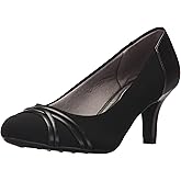 LifeStride Women's Pascal Dress Pump, Black, 5 M US