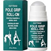 OUTTDOZ Pole Grip Roll-On for Pole Dancing &amp; Aerial, 60 mL | Natural Rosin Grip &middot; Sticky Hold &middot; Hands, Legs &amp; Body &middot; Mess-Free Roll-On