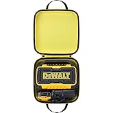 co2CREA Hard Case Replacement for DEWALT 20V MAX Bluetooth Speaker Jobsite DCR010, Black