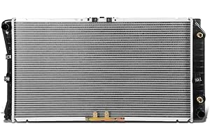 DNA Motoring OEM-RA-1516 Factory Style Aluminum Cooling Radiator Compatible with 1994-1996 Roadmaster/Caprice/Impala AT, 30-1/2" W X 17-1/4" H X 1-1/4" D