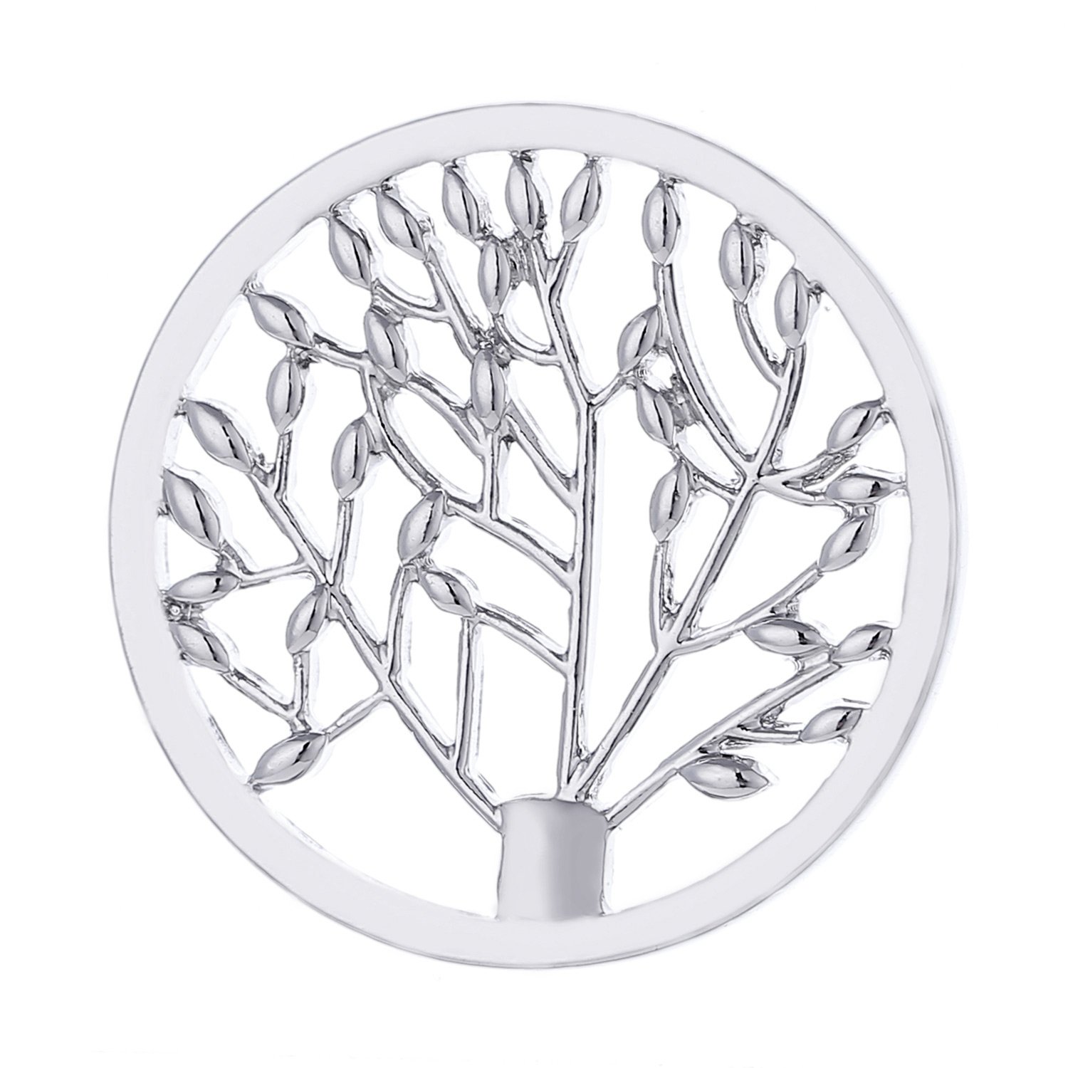 Morella Women's Coin Pendant 33 mm 13" Tree of Life