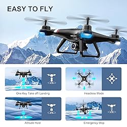 TENSSENX GPS Drone with 1080P HD Camera for Adults