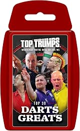 Top Trumps Top 30 Darts Greats V2 Card Game with Phil Taylor Luke Littler view 1