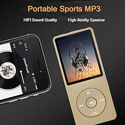 MP3 Player, Music Player with 16GB Micro SD