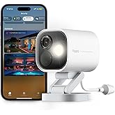 Aqara 4MP Camera Hub G5 Pro PoE, True Color Night Vision Security Camera Outdoor, HomeKit Secure Video, Thread Border Router, Local Detection, Thread/Zigbee, Supports Alexa, Google, Smartthings, White