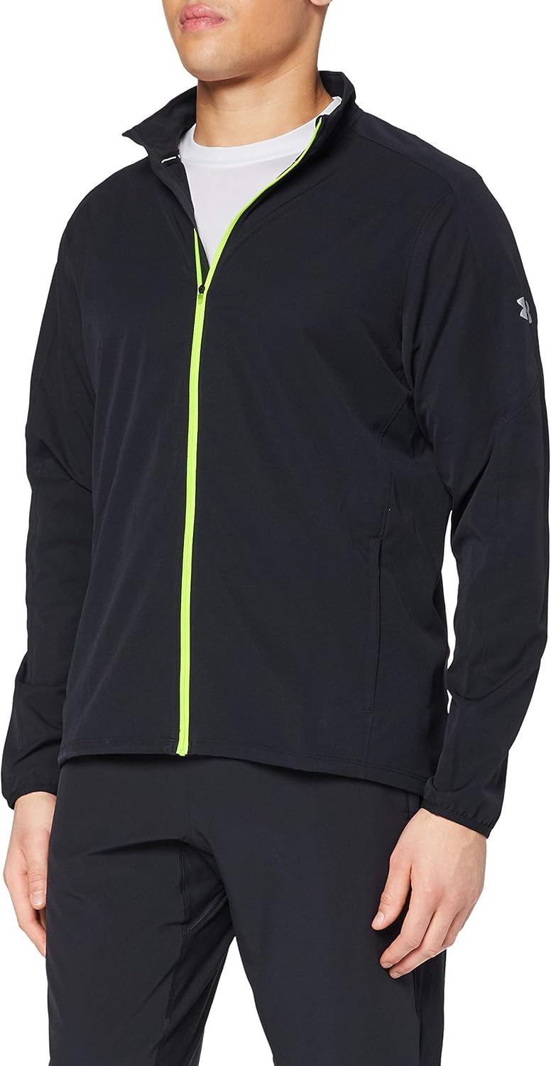 under armour mens ua storm launch jacket black