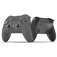 SCUF ENVISION PRO Wireless V1 (2023) PC Gaming Controller - Five Remappable G-Keys - Remappable Back Paddles - Instant Trigge