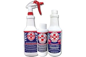 FLEXTRAN Ringworm Prevention Pack for Large and Small Animals - Control and Help Ringworm for Goats, Cattle, Horses, All Pets and Livestock. Ring Out, Ring Out Shampoo and Empty 32 oz Spray Bottle
